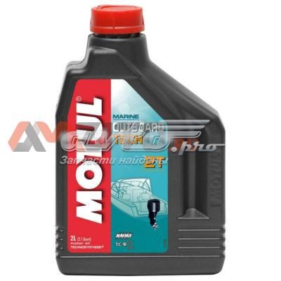 Моторное масло Motul Outboard TECH 2T Полусинтетическое 2л (101726)
