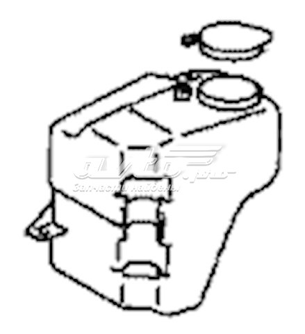Tanque de fluido para lavador de vidro para Toyota Carina (T19)