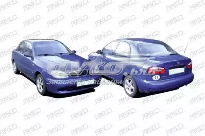 Motor eléctrico, elevalunas, puerta trasera izquierda DW020W022 PRASCO