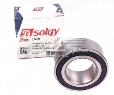 Подшипник кондиционера 214008 Solgy