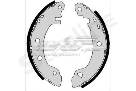 Колодки гальмівні задні, барабанні BC04990 STARLINE