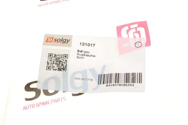 Ось вилки сцепления 121017 Solgy