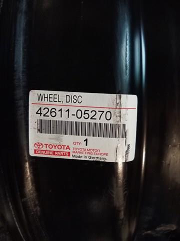Диски колесные стальные (штампованные) Toyota 4261105270