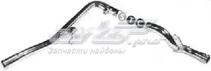 шланг (патрубок) системы охлаждения ZVR1126 Шланг термостата ZZVF ZVR1126