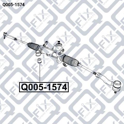 Сайлентблок крепления рулевой рейки Q-fix Q0051574 цена, от 4.48 USD