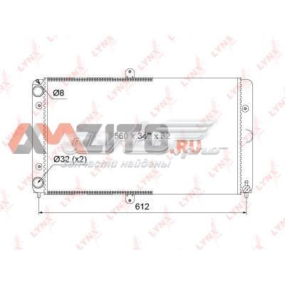 Радиатор RM1138 Lynxauto