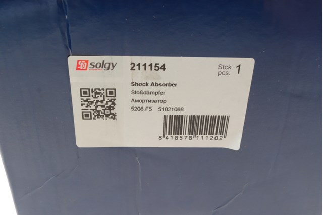 211154 Solgy Амортизатор передней подвески правый