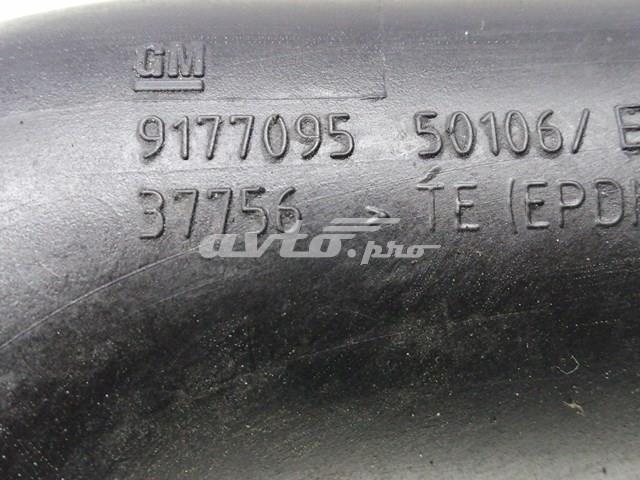 9177095 General Motors Патрубок воздушный, выход воздушного фильтра
