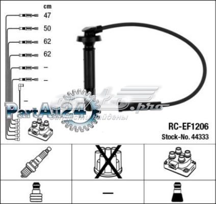 Высоковольтные провода RCEF1206 NGK