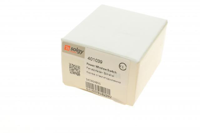 401039 Solgy Кнопка подъемника задних стекол