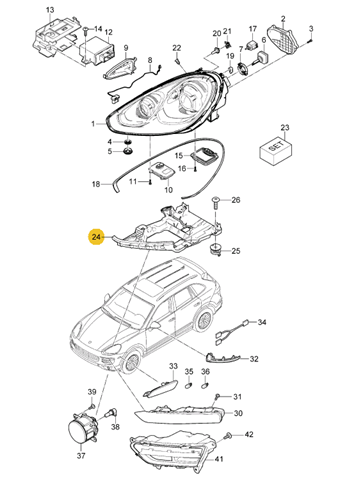  95863152200 Porsche