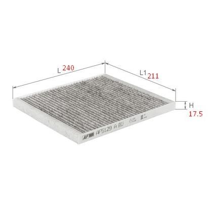 Купить AF5129A Alpha Filter Фильтр салона угольный