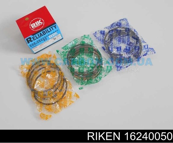 16240050 Riken Комплект поршневых колец на двигатель, 2-й ремонт (+0,50)