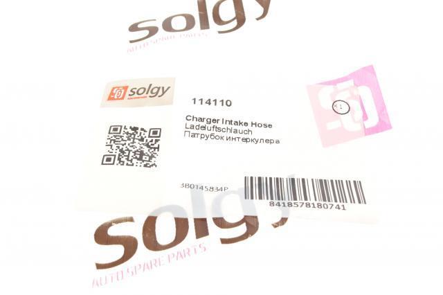 Купить 114110 Solgy Патрубок воздушный, выход из турбины/компрессора (наддув)