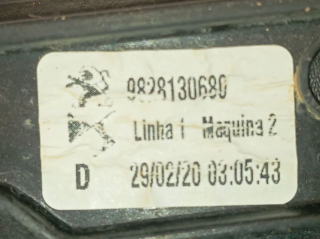 Стеклоподъемник передней правой двери Peugeot/Citroen 9828130680 цена, от 162.09 USD