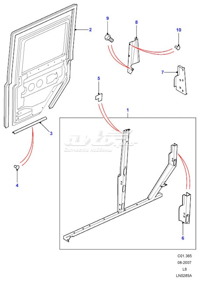  Land Rover LR077683