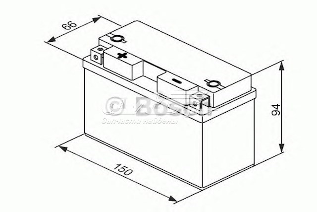 Купить Аккумулятор Bosch 7 А/ч (0092M60080)