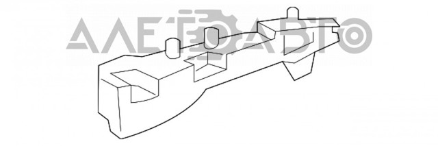 FP7442931 FPS Направляющая переднего бампера левая