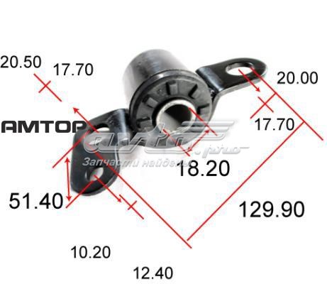 AAMTO1002 Tenacity Сайлентблок нижнего переднего рычага