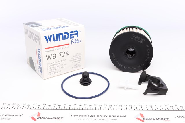 WB 724 Wunder filtro de combustível