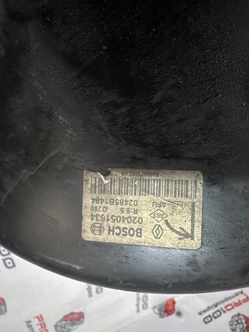 0204051634 Bosch Усилитель тормоза вакуумный