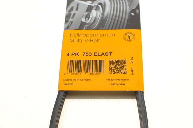 Ремень кондиционера Continental/Siemens 4PK753ELAST