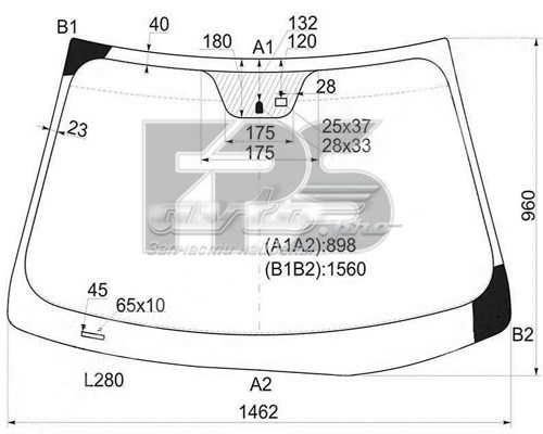 Автомобильные стекла Hyundai/Kia 861103S321