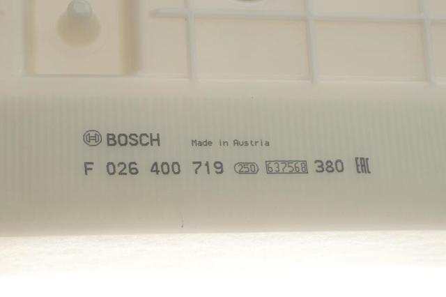 F026400719 Bosch Воздушный фильтр двигателя
