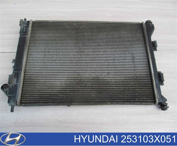 Радиатор охлаждения Hyundai/Kia 253103X051