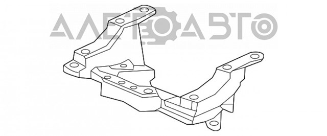 Soporte De Parrilla Del Radiador 71125T2FA50 HONDA