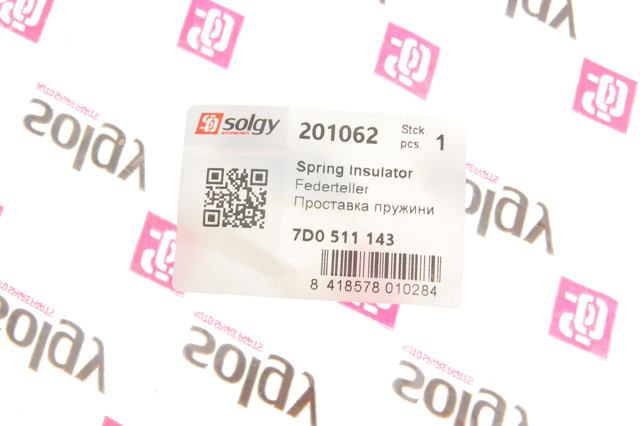 Купить 201062 Solgy Проставка задней нижней пружины