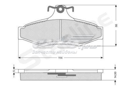 Колодки дисковые  Starline BDS310 цена, от 12.32 USD