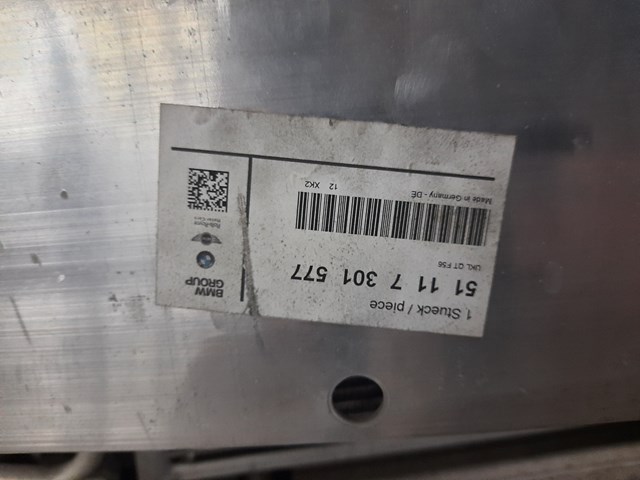 Купить 51117301577 BMW Буфер бампера переднего