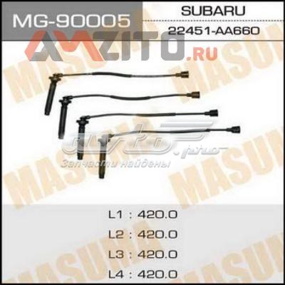 MG90005 Masuma провод высоковольтный, цилиндр №1, 3