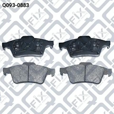 Задние тормозные колодки Q0930883 Q-fix