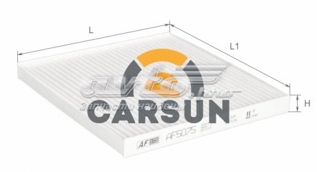Фильтр салона AF5075 Alpha Filter