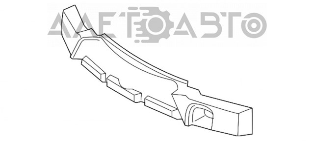 5261153180 Toyota Наполнитель заднего бампера