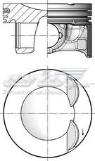 Поршень в комплекте на 1 цилиндр, STD KOLBENSCHMIDT 41533600