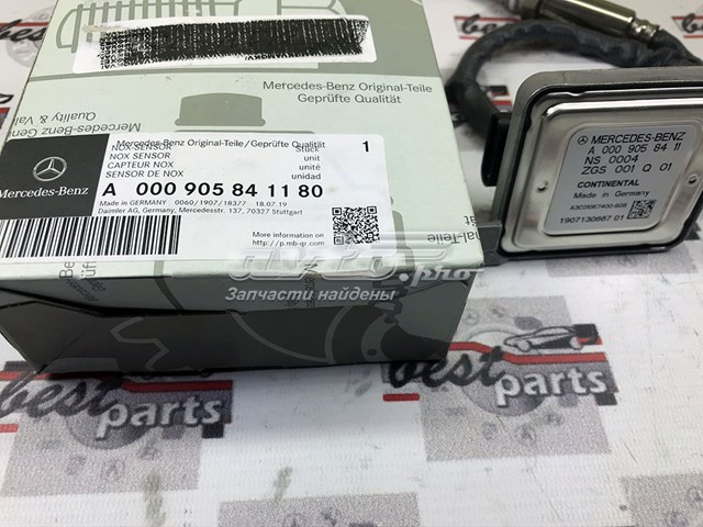 Купить A000905841180 Mercedes Датчик оксидов азота NOX задний