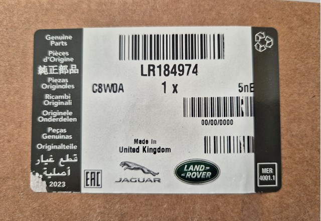 LR184974 Land Rover 