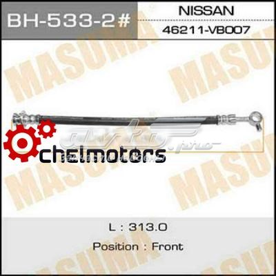 Передний левый тормозной шланг Masuma BH5332