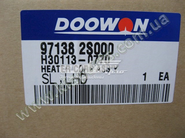 H301130770 Doowon радиатор печки