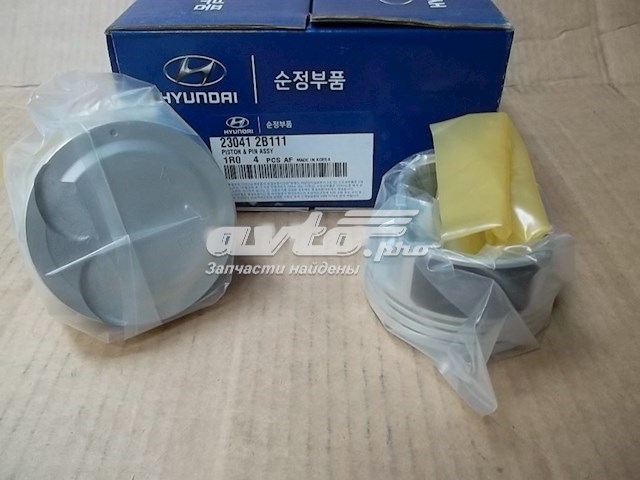 230412B111 Hyundai/Kia поршень (комплект на мотор, STD)