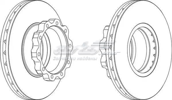 Тормозные диски BCR215A Beral