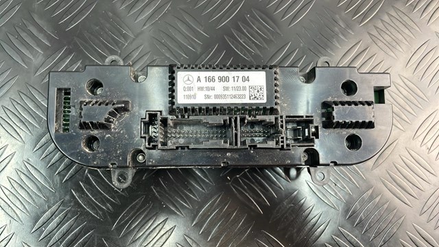 Unidade de controlo dos modos de aquecimento/condicionamento para Mercedes ML/GLE  W166