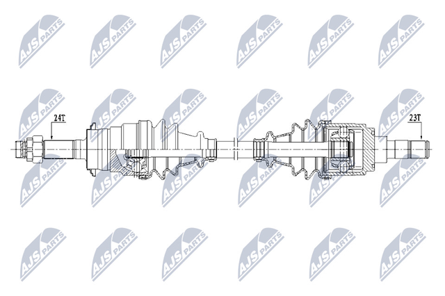 Привод правый Daihatsu 4341087405000