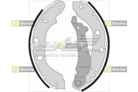 Колодки тормозные задние барабанные STARLINE BC07340