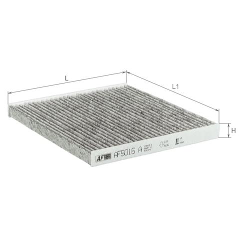 Купить AF5016A Alpha Filter Фильтр салона угольный