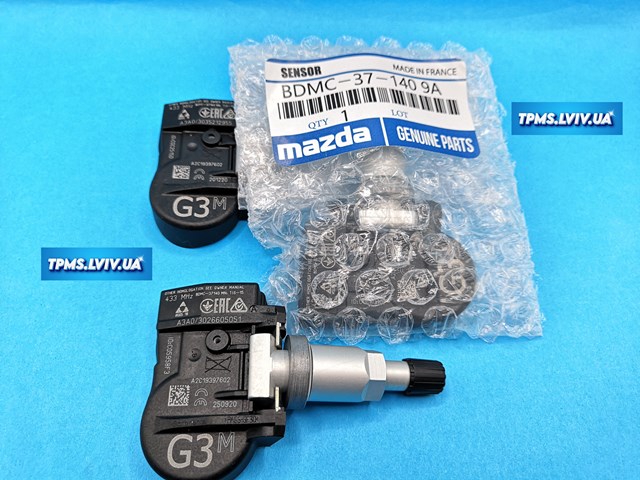 Sensor de pressão de ar nos pneus Mazda BDMC37140