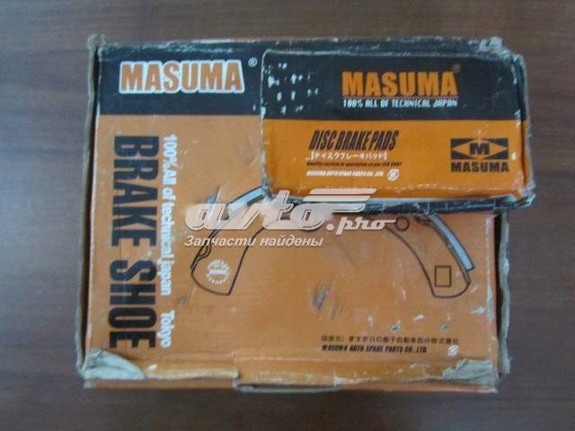 Колодки тормозные задние дисковые MASUMA MS3450